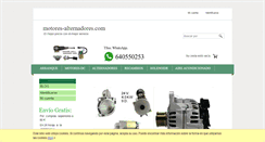 Desktop Screenshot of motores-alternadores.com