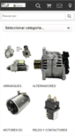 Mobile Screenshot of motores-alternadores.com
